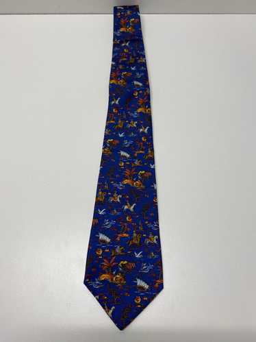 Salvatore Ferragamo Blue Tie