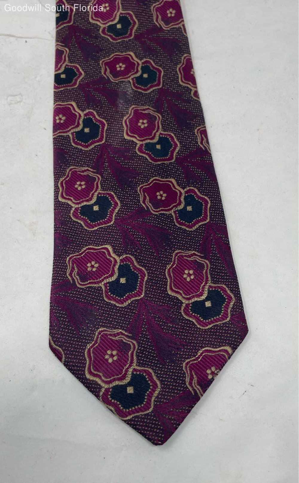 Hugo Boss Mens Fuchsia Multicolor Floral Adjustab… - image 2