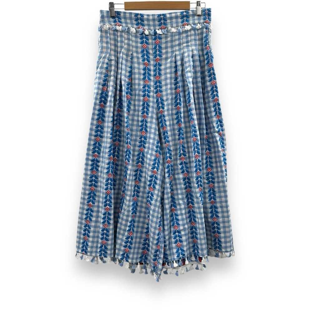 Dodo Bar Or DoDo Bar Or Fernanda Wide Leg Gingham… - image 1