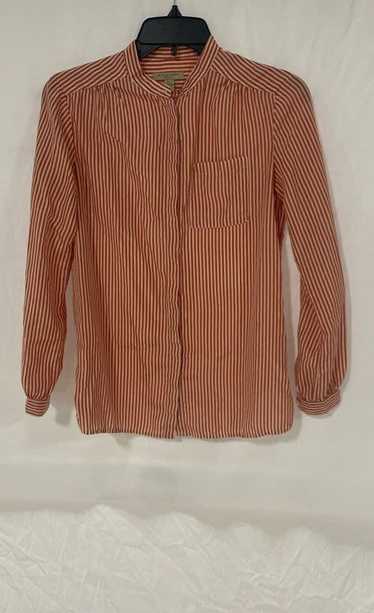 Burberry Brit Women's Red Stripe Blouse XS