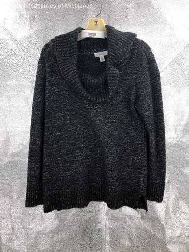 Women's Calvin Klein Heather Black Sweater Size M - image 1