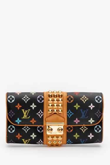 Louis Vuitton Black Multicolour Monogram Courtney 