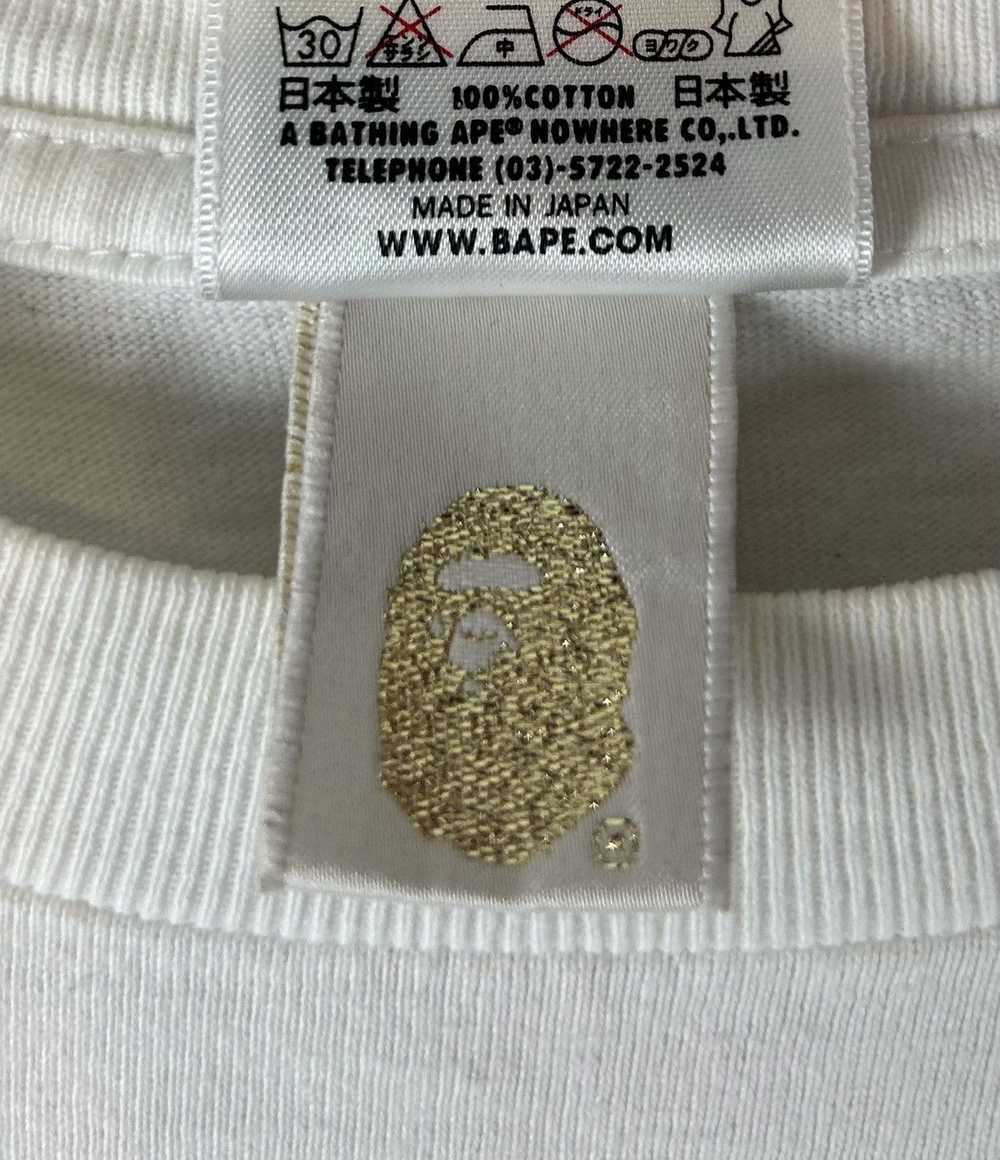 Bape 2008 Bape Print Logo T-Shirt - image 7