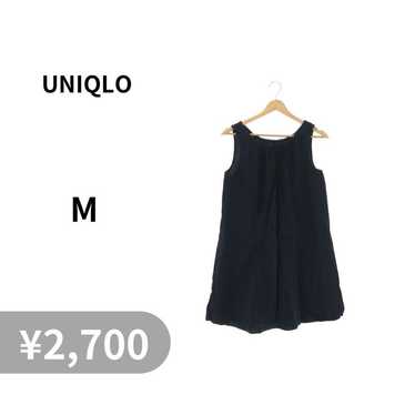 UNIQLO Women's Mini A-Line Flare Dress Black - image 1