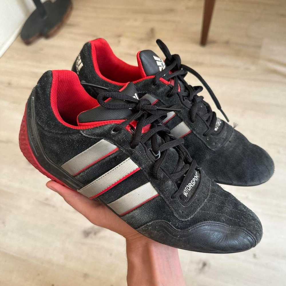 Adidas Vintage Y2K Black Red Adidas Slim Motorspo… - image 2