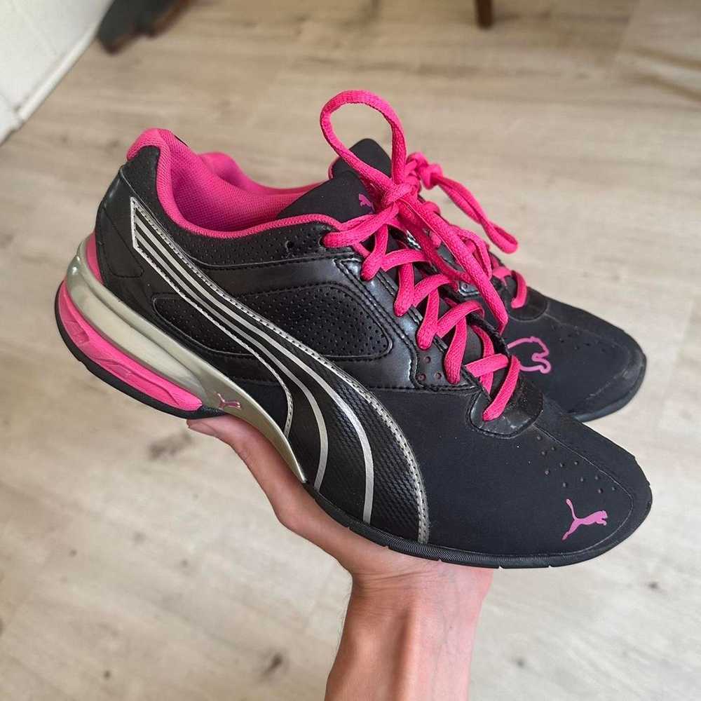 Puma Vintage 00s Y2K Pink Black Women’s Puma Shoe… - image 1