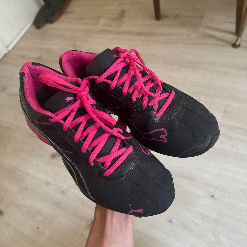 Puma Vintage 00s Y2K Pink Black Women’s Puma Shoe… - image 2