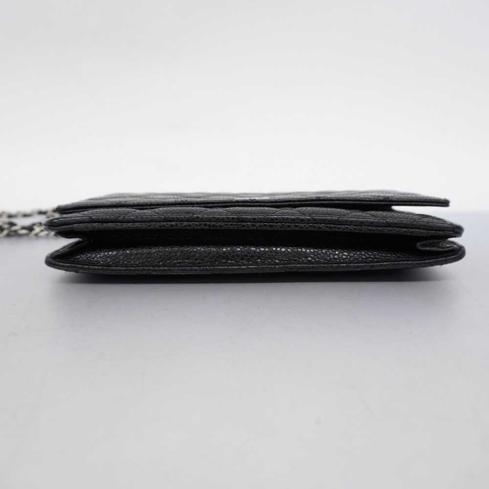 Chanel Chanel Shoulder Wallet Matelasse Caviar Sk… - image 3