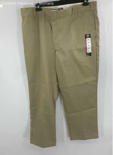 Men's Dickies Khaki Work Pants Size 42x30