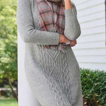 Talbots CABLE KNIT SWEATER DRESS