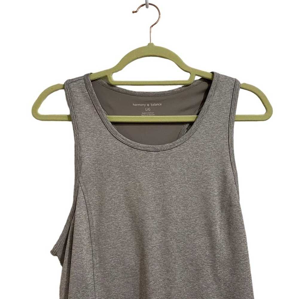 Harmony & Balance Gray Athletic Dress Sz L - image 2