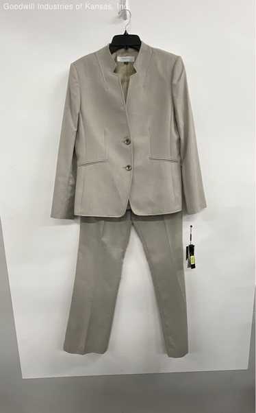 Tahari Gray Pant Suit - Size 10