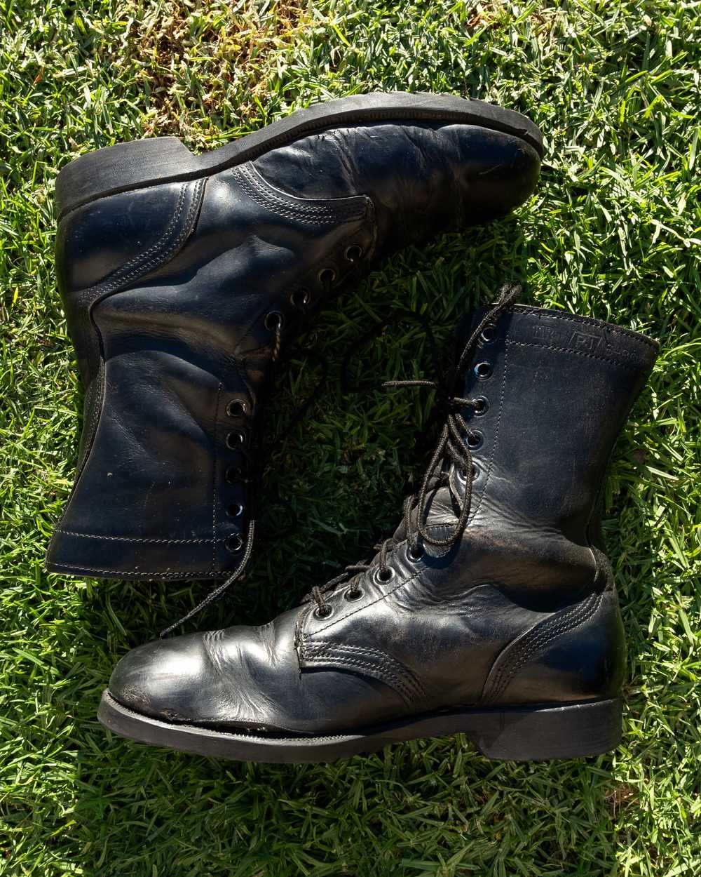 Combat Boots × Military × Vintage 1980s Vintage L… - image 10