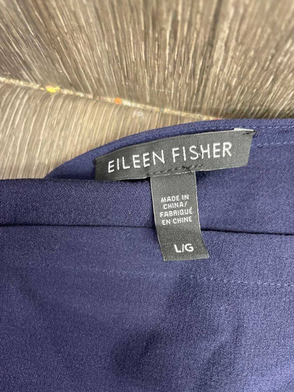 Eileen Fisher Blue Shirt - Size L/G - image 2