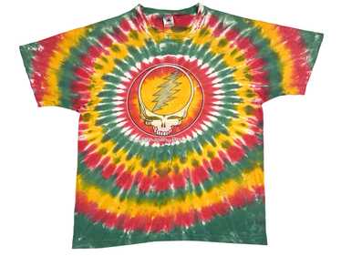 Grateful Dead Steal Your Face Tie Dye T-Shirt - image 1