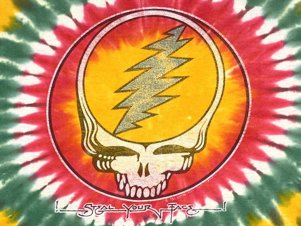 Grateful Dead Steal Your Face Tie Dye T-Shirt - image 2