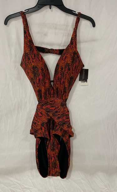 NWT Bar III Womens Multicolor Snake Print Cut-Out… - image 1