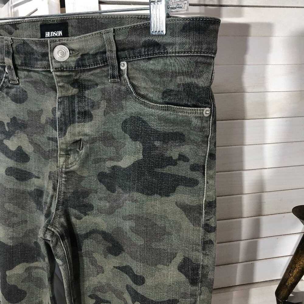 Hudson Hudson camouflage skinny jeans Made in USA… - image 5