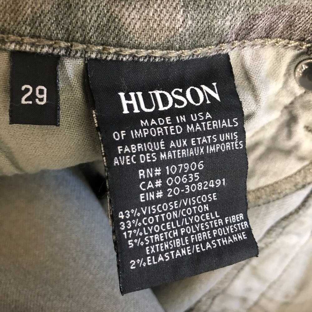 Hudson Hudson camouflage skinny jeans Made in USA… - image 9