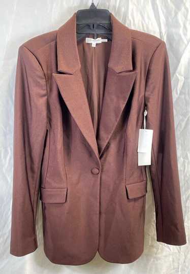 NWT Good American Womens Dark Cocoa Disco Sculpted