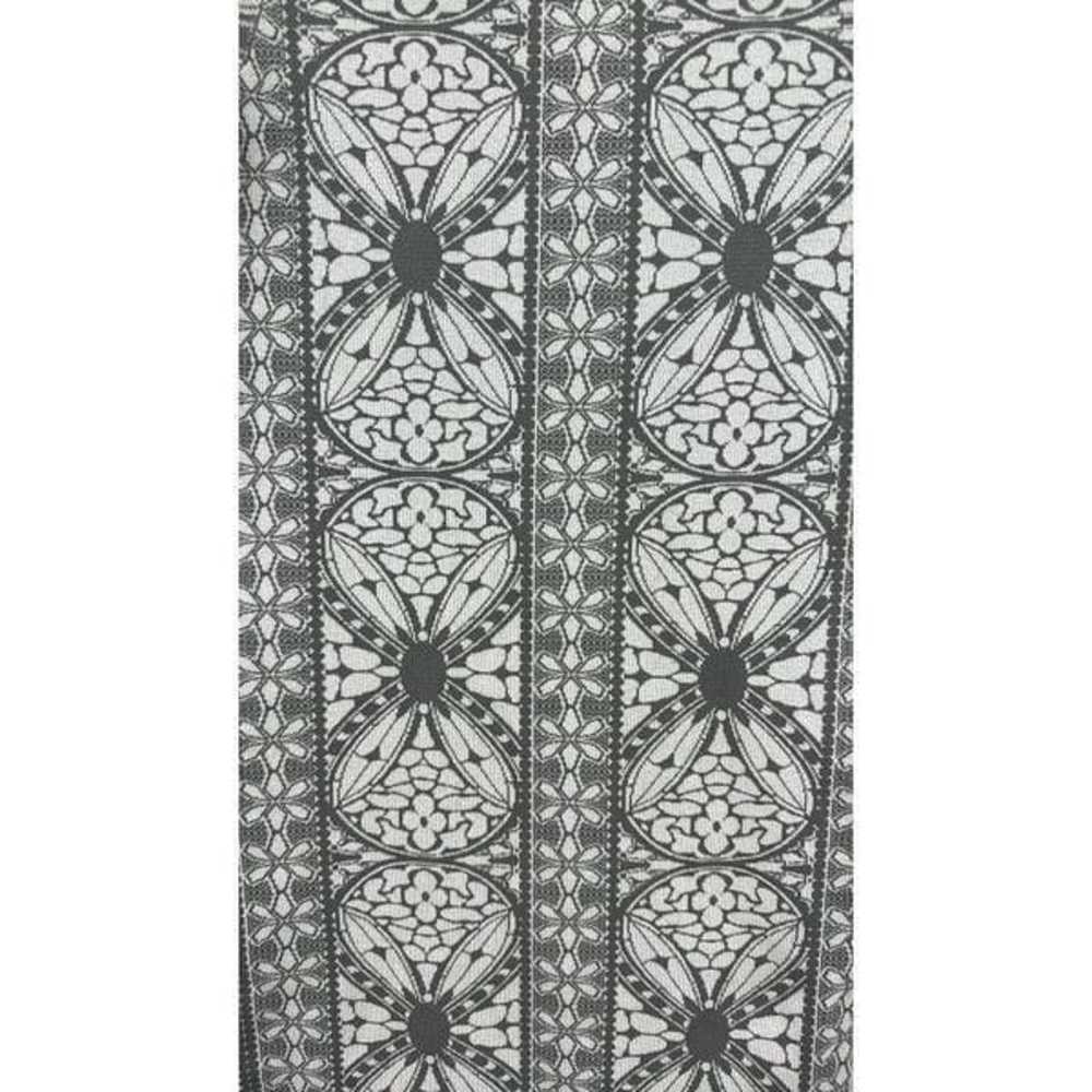 Free People Gray Floral Bodycon Dress M/L - image 7