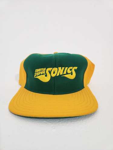 1970s Vintage Seattle Supersonics Snapback hat