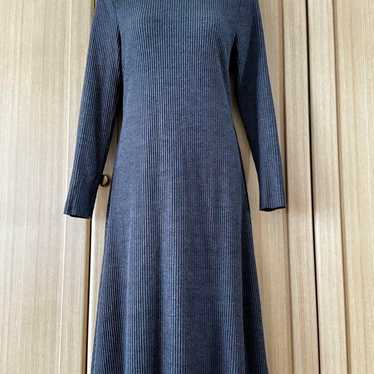 Banana Republic A-Line Rib Knit Dress - image 1