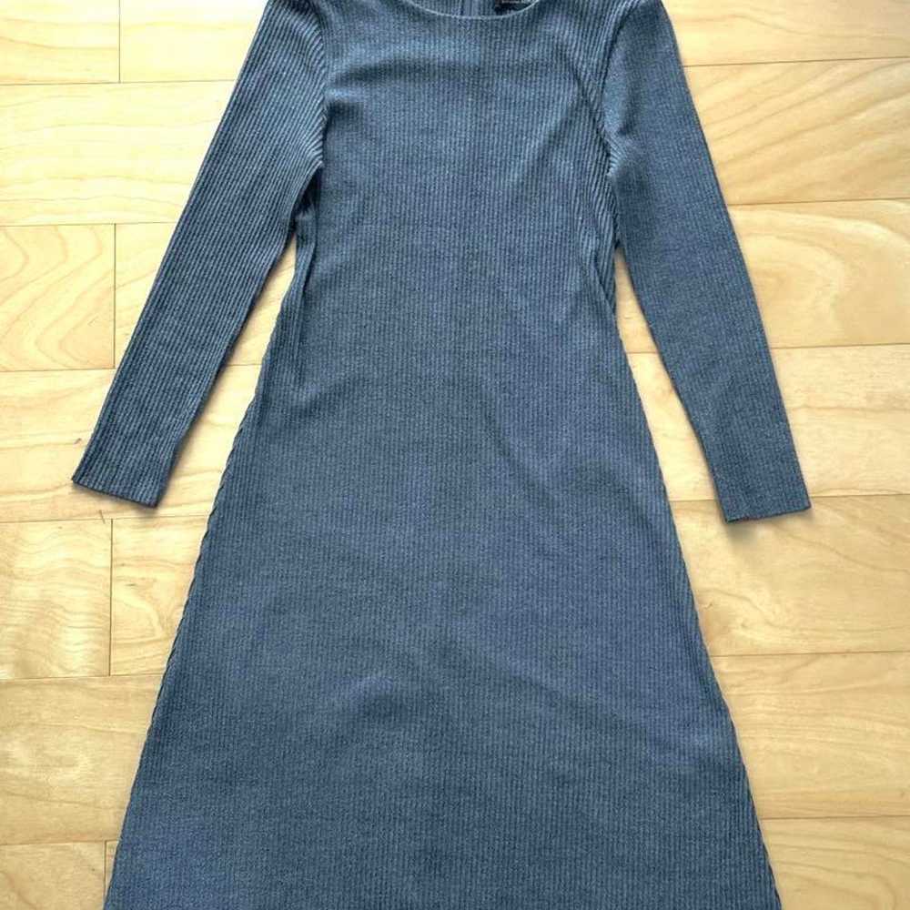 Banana Republic A-Line Rib Knit Dress - image 3