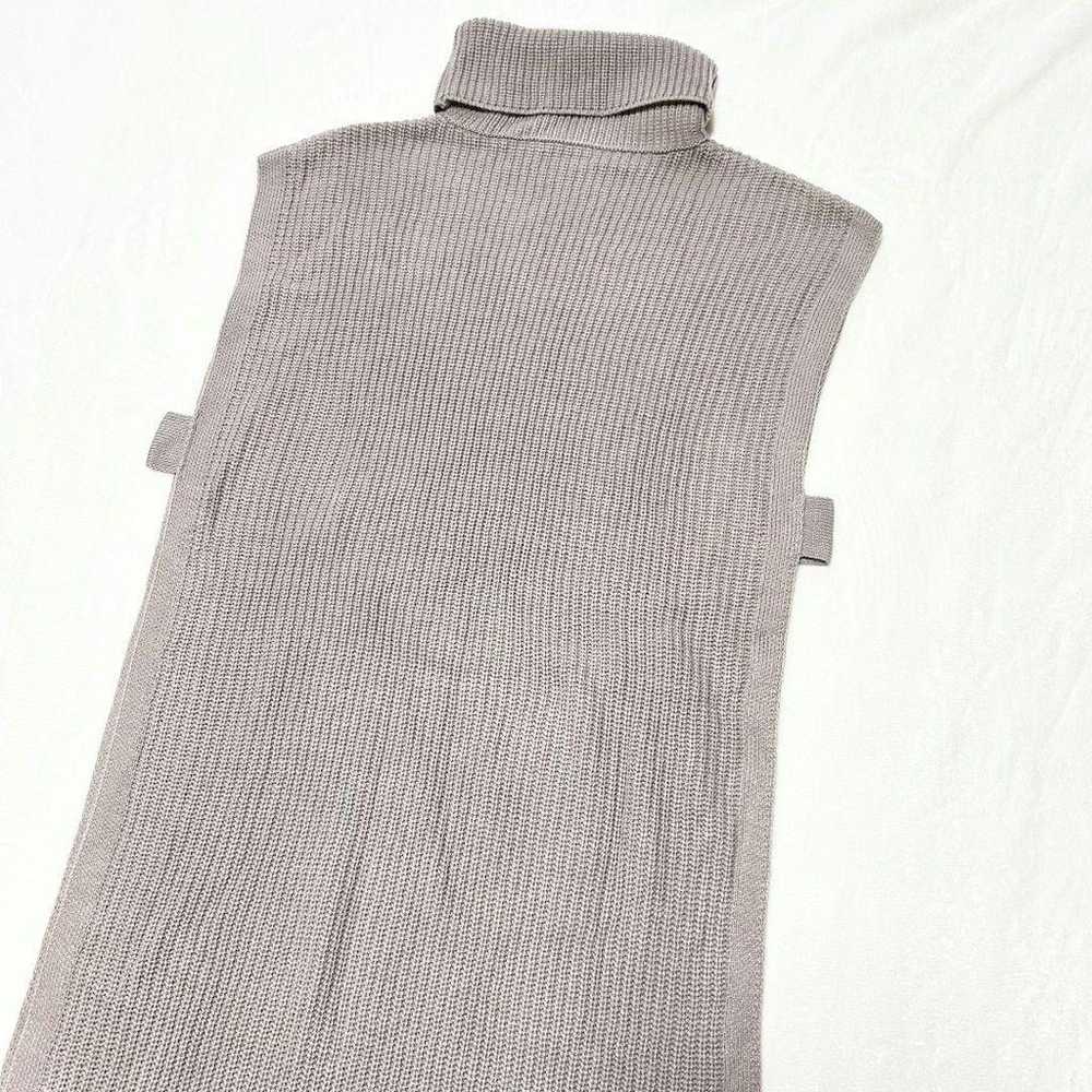 GRL Grail 【M】 Sleeveless Maxi Long Knit Dress wit… - image 3