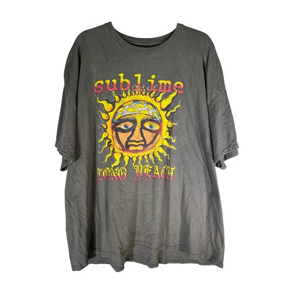 Vintage Style  Sublime Long Beach Graphic T-Shirt… - image 1