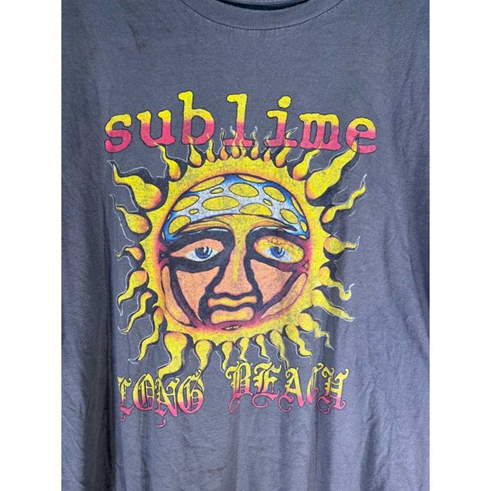 Vintage Style  Sublime Long Beach Graphic T-Shirt… - image 3