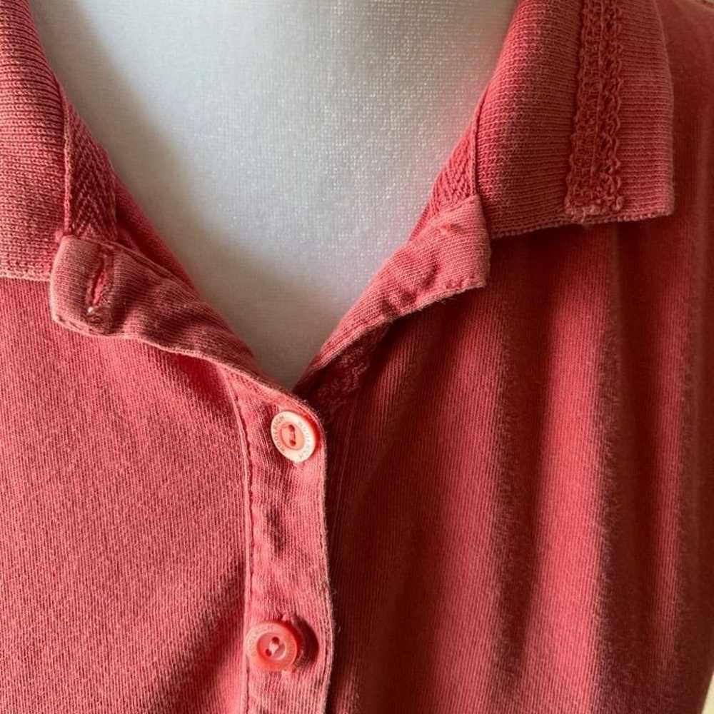 Vintage Woolrich salmon Short Sleeve Polo Shirt - image 2