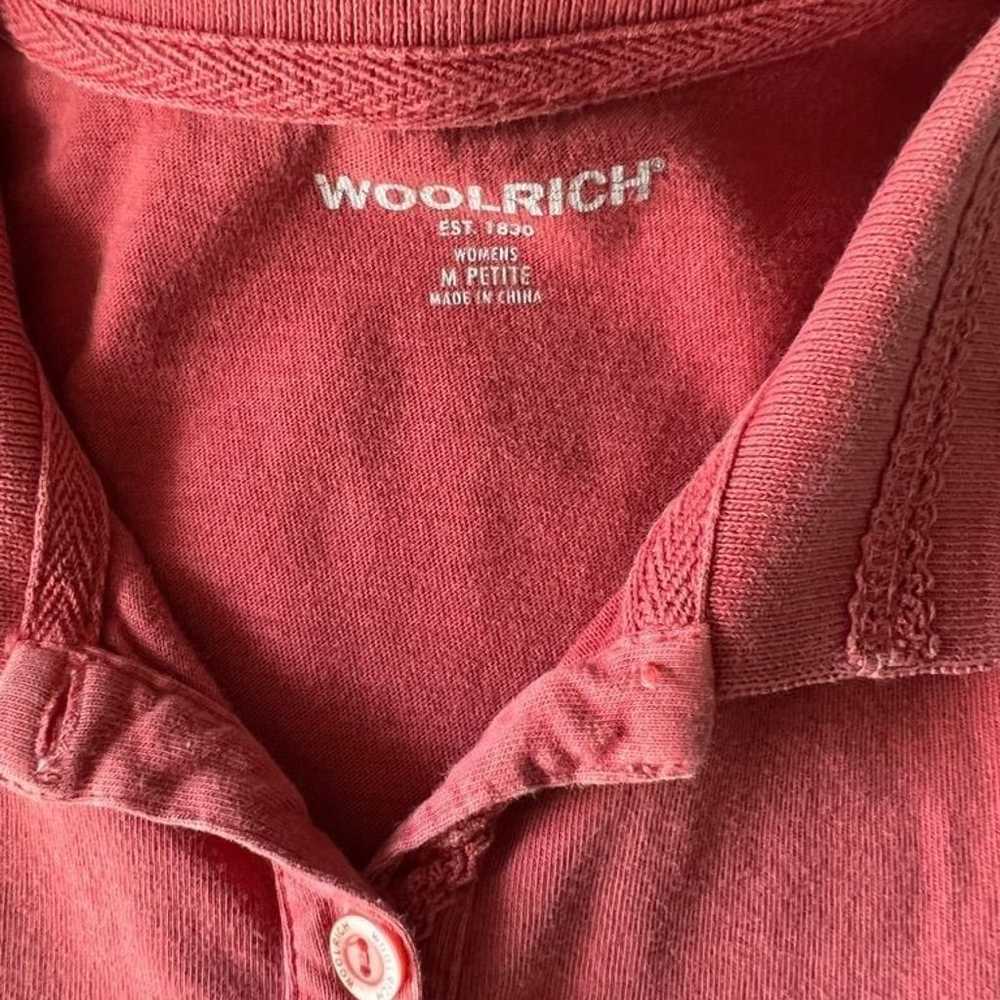 Vintage Woolrich salmon Short Sleeve Polo Shirt - image 7