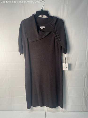 NWT Calvin Klein Dark Gray Sweater Dress, Sz. L