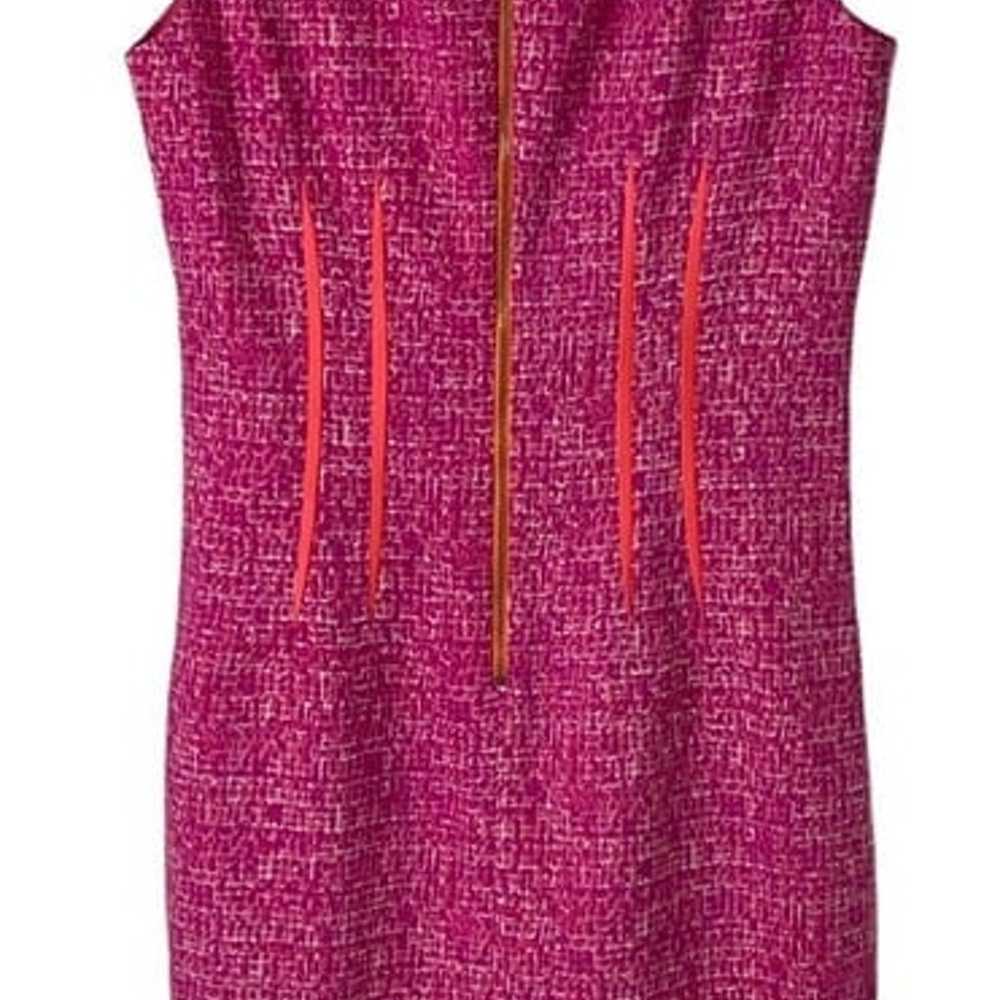 T Tahari Women's Pink Sheath Dress SIZE-4 - image 2