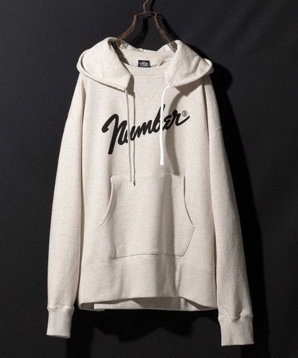 Number (N)ine Number nine logo VINTAGE GAZETTE hoodie