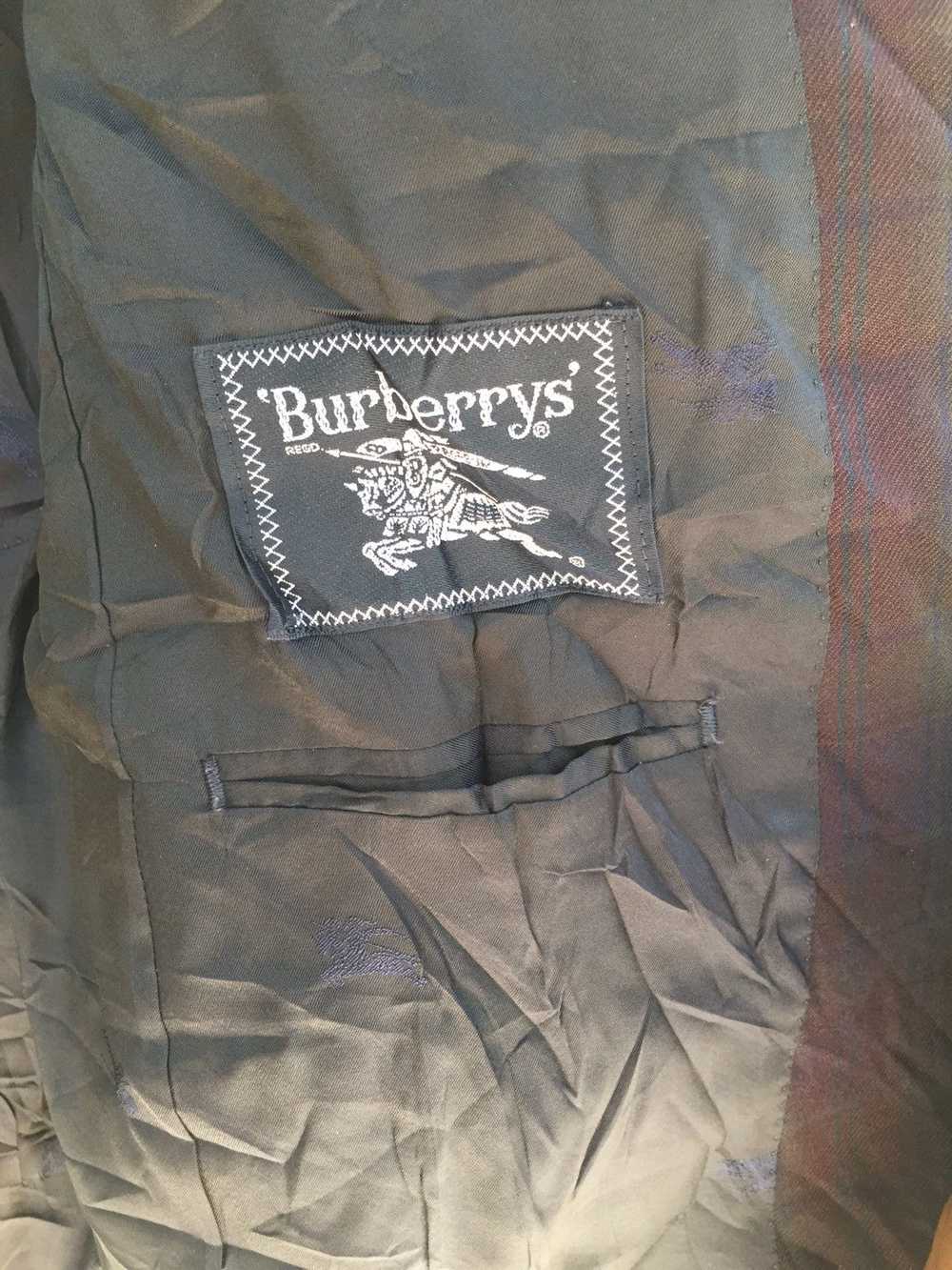 Burberry × Vintage Burberry Vintage Check Plaid T… - image 7