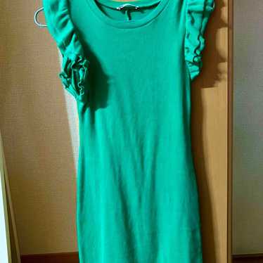 ZARA Mini Dress Green