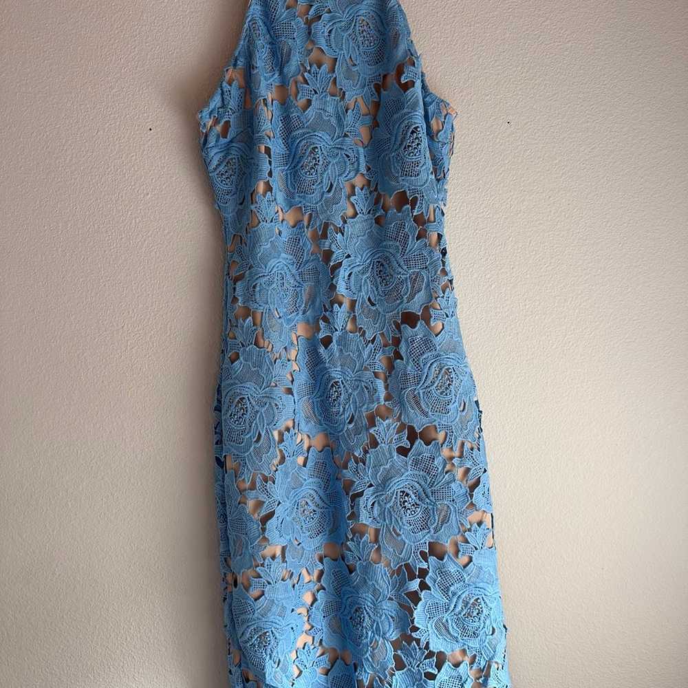 Just me blue lace dress - image 1