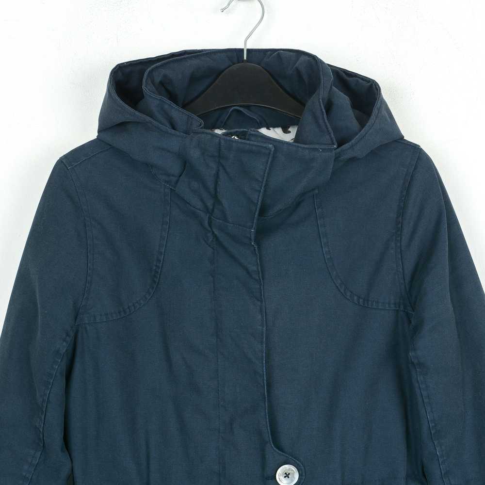 Elvine DuPont ComforMax Hooded Parka Coat Zip Up … - image 3