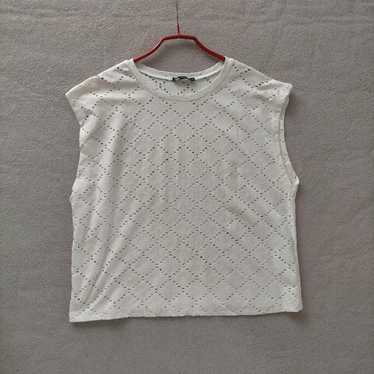 ZARA Sleeveless Cut and Sew Top M