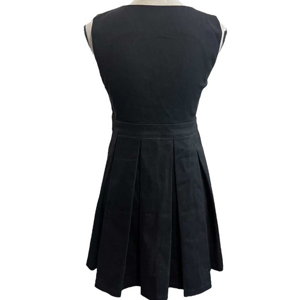 NWOT Dolls Kill Current Mood Gothic Black Pleated… - image 4