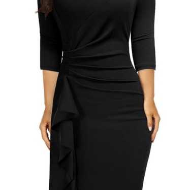 3/4 Sleeve S Business Casual Dress - image 1