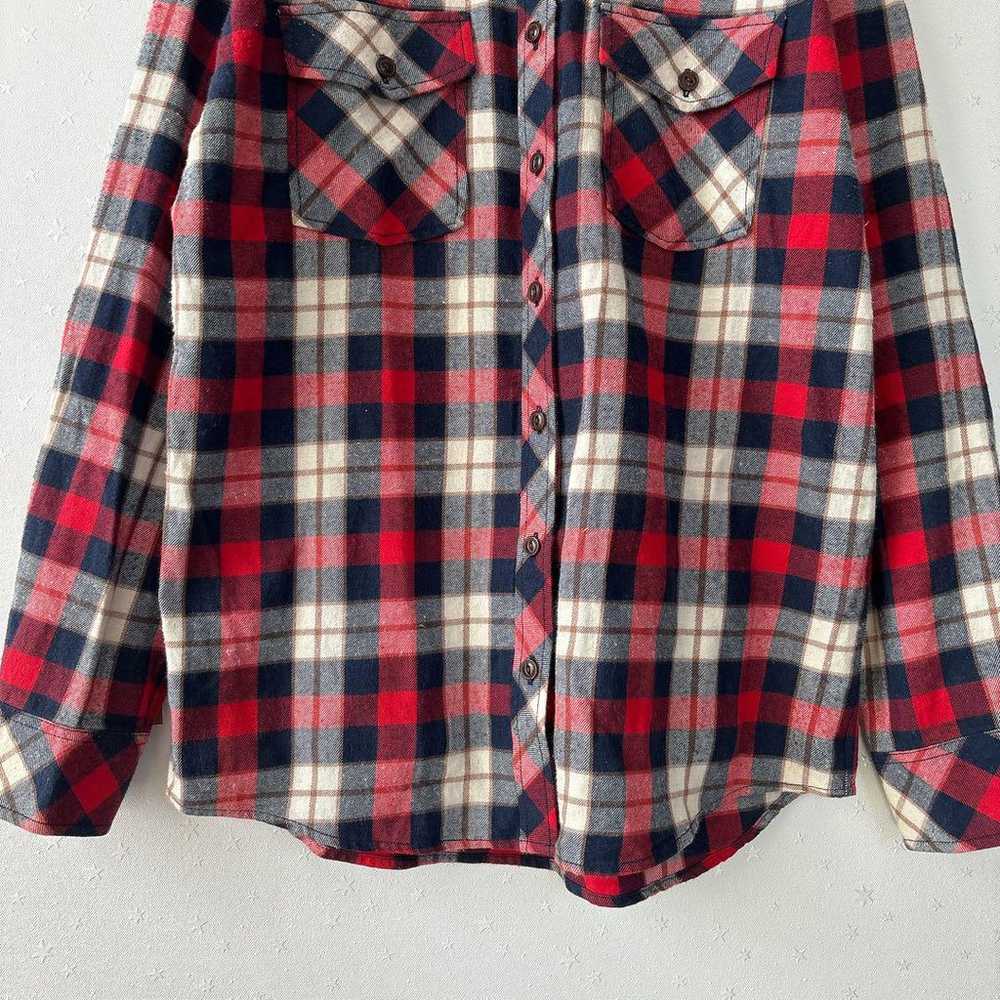 Freeze Mart flannel shirt casual top check patter… - image 3