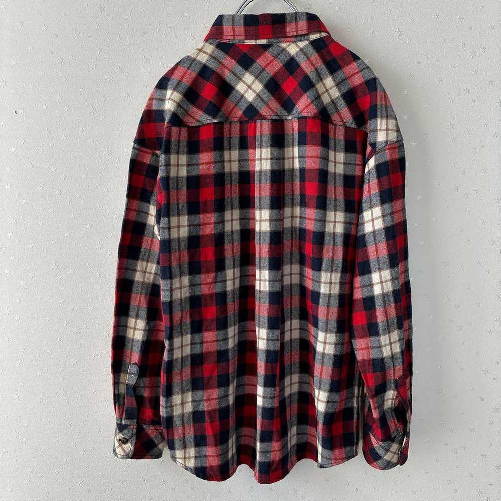 Freeze Mart flannel shirt casual top check patter… - image 7