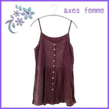 [axes femme] Axes Femme Camisole Vintage Lace