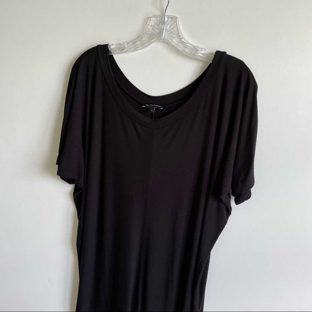 Universal Standard Black Short Sleeve Jersey Dress - image 2