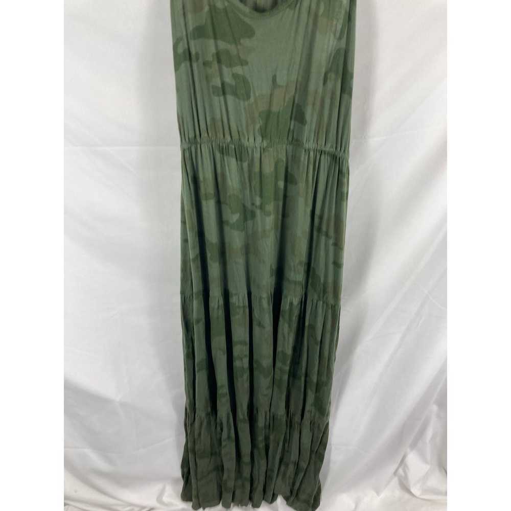 Evereve Sundry The Malibu Maxi Dress Green Camo S… - image 3