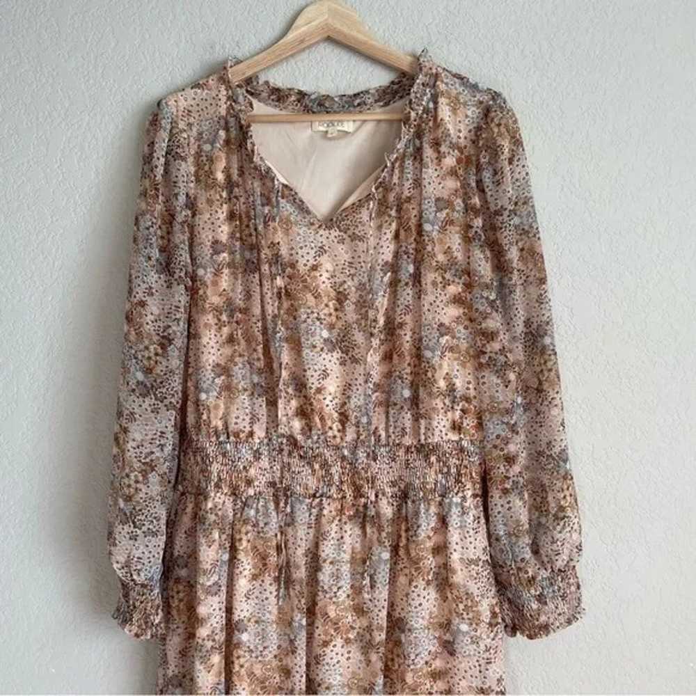 Roolee Dress Womens Large Floral Midi - image 3