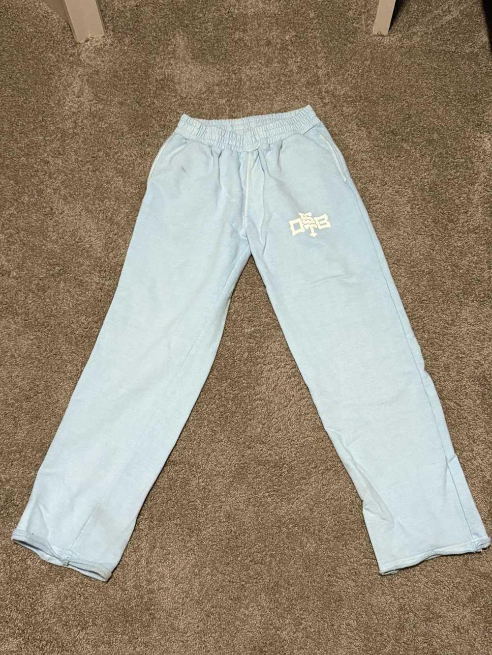 Osbbat Osbatt Baby Blue Sweatpants - image 1